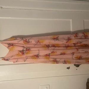 Jcrew chiffon maxi dress